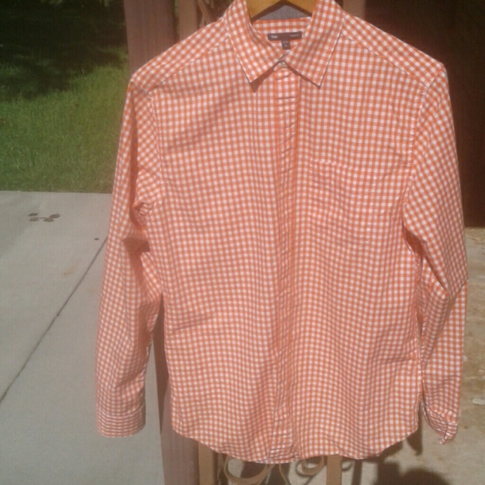 Gingham style Long Sleeve Shirt